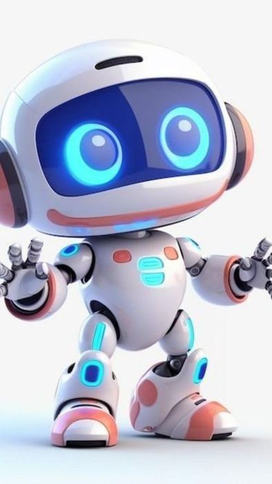 Hình nền robot mạnh mẽ, đầy quyết đoán
