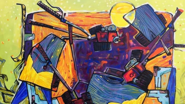 Điểm nhấn đặc sắc của tranh trừu tượng