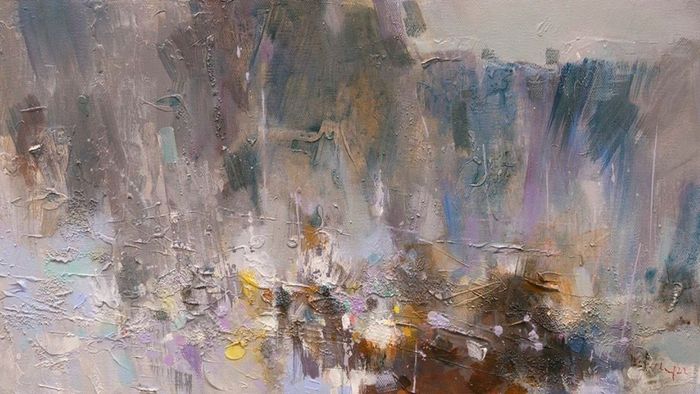 Tranh trừu tượng theo phong cách siêu thực.