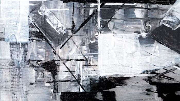 Tranh trừu tượng kích thích sự suy ngẫm.