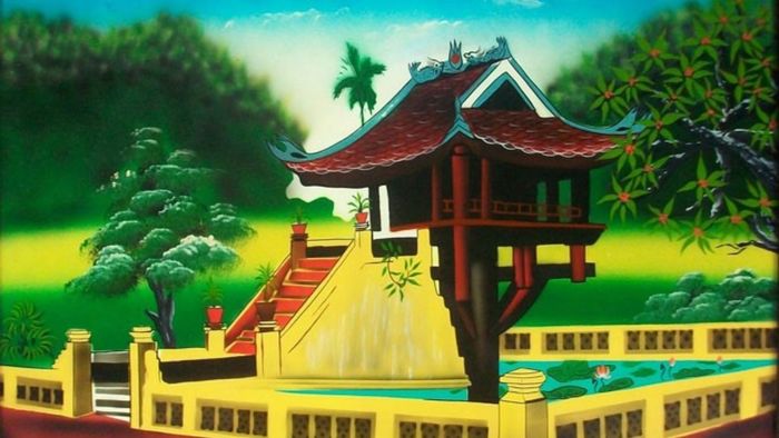 Tranh vẽ về Hà Nội sống động, đầy màu sắc và sức sống.