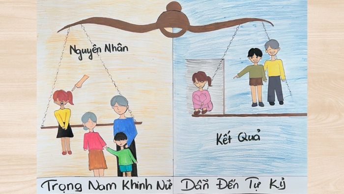 Vẽ tranh bình đẳng giới với sự dũng cảm và mạnh mẽ
