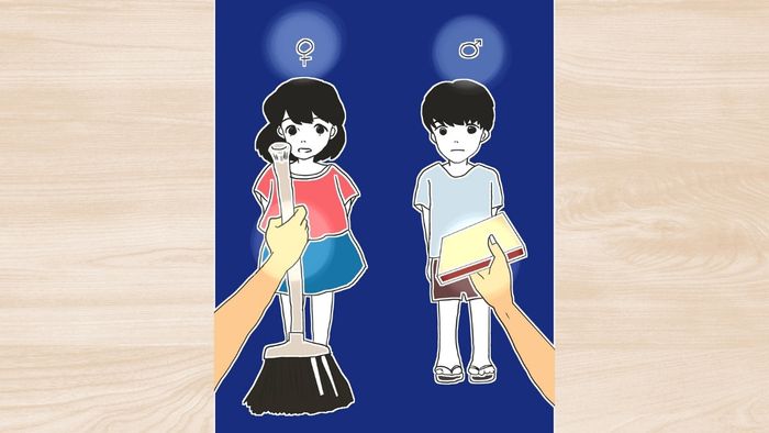 Vẽ tranh bình đẳng giới tràn ngập tình yêu thương