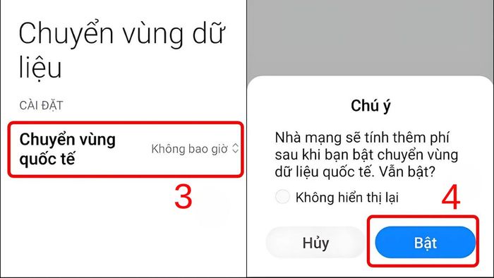 Chuyển vùng dữ liệu một cách chính xác.