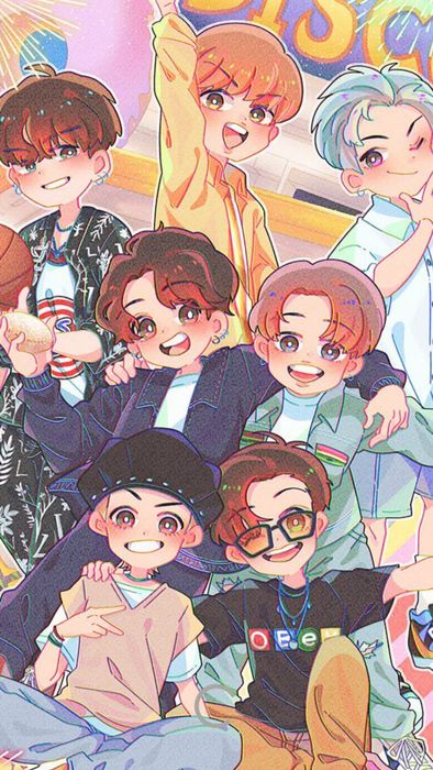 Hình nền BTS thần kỳ như một câu chuyện cổ tích.