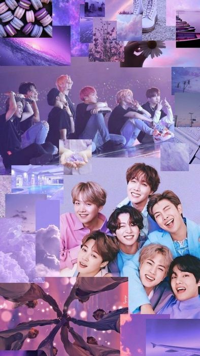 Hình nền BTS đầy huyền bí và mê hoặc.