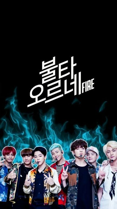 Hình nền BTS được thiết kế vô cùng tinh tế và chi tiết.