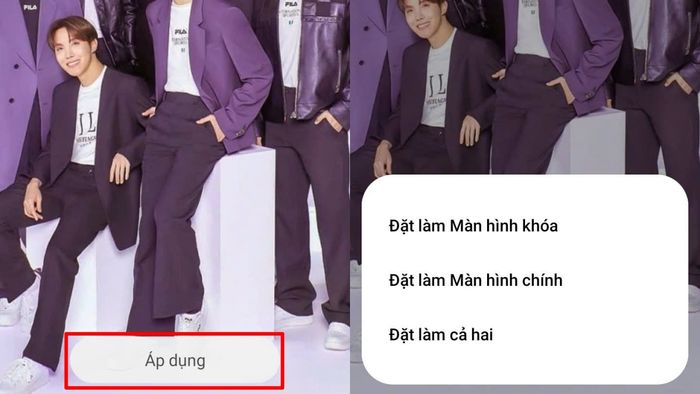 Hình nền BTS dễ thương.