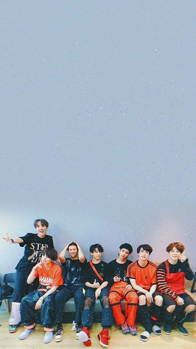 Hình nền BTS cực kỳ dễ thương.