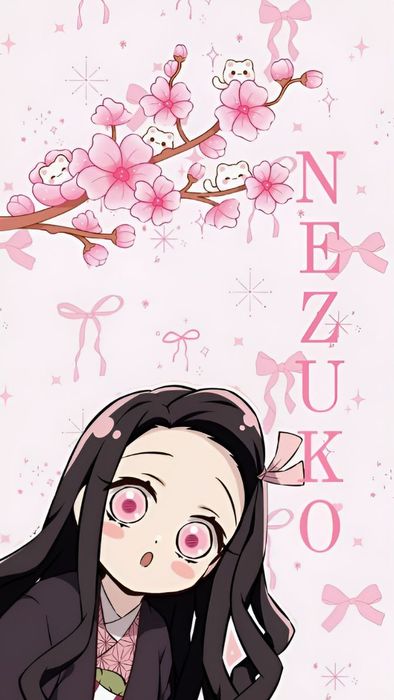 Hình nền Nezuko đầy hoài niệm và sâu lắng