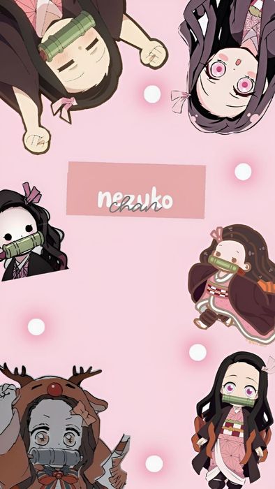 Hình nền Nezuko hiền dịu và thanh thoát