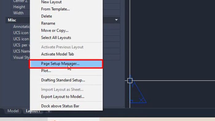 Cách chọn kích thước A2 trong AutoCad