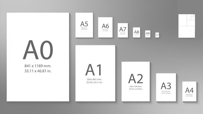 Kích thước A9 chuẩn xác nhất hiện nay