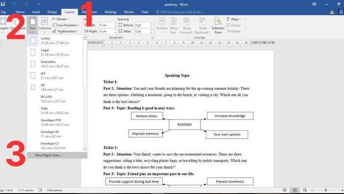 Chọn kích thước A9 trên Word 2007, 2010,.. thật đơn giản
