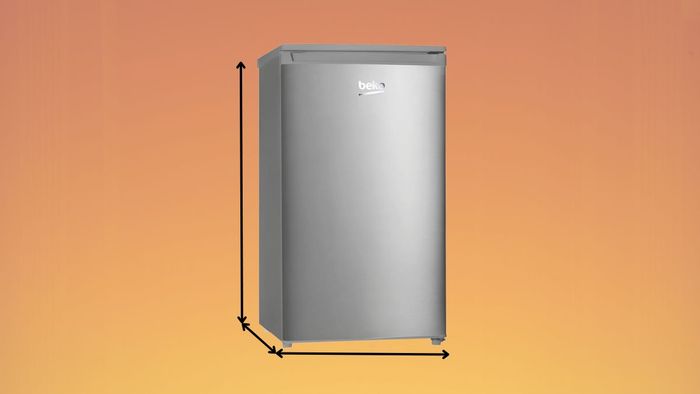Kích thước của tủ lạnh 1 cánh
