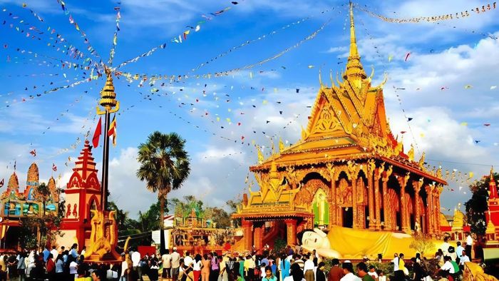 Lễ Tết Chôl Chnăm Thmây ở Cà Mau