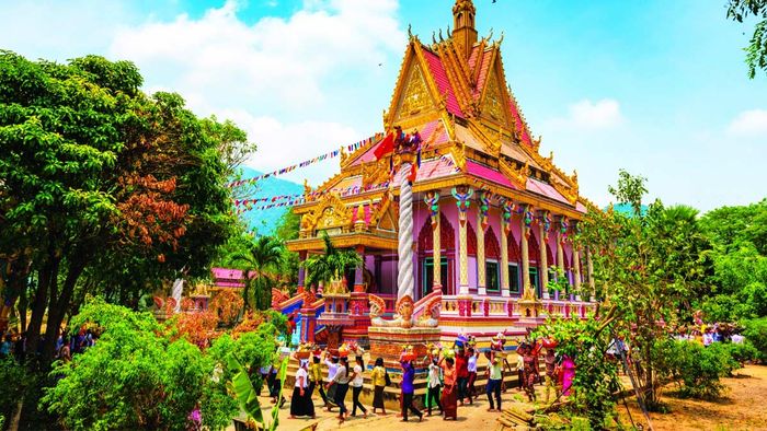 Lễ hội Chol Chnam Thmay tại Vĩnh Long