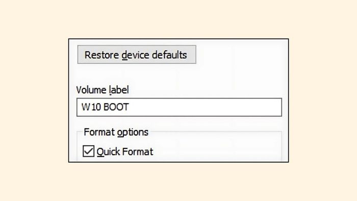 Khắc phục lỗi The disk is write protected bằng cách định dạng USB bước 4
