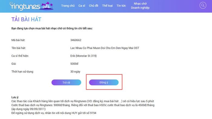 Top nhạc chờ Vinaphone hot nhất hiện nay