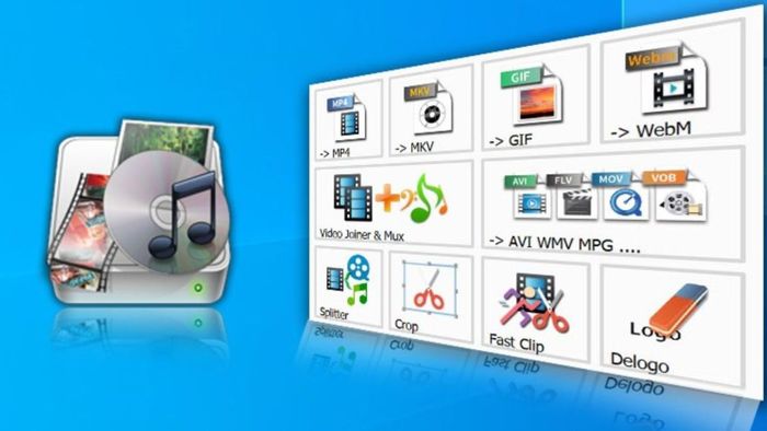 Phần mềm chuyển đổi định dạng video Format Factory