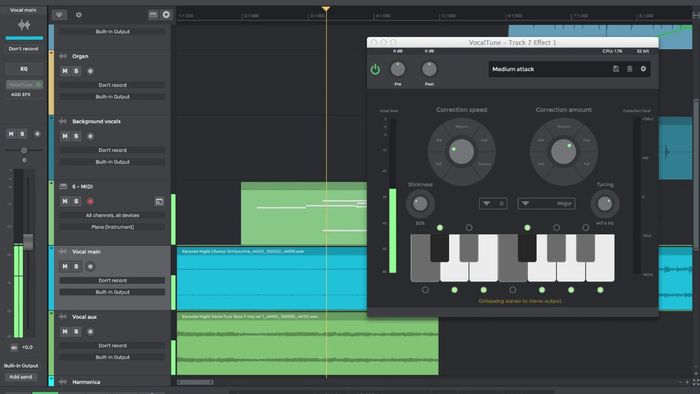 Phần mềm lọc tạp âm n-Track Studio