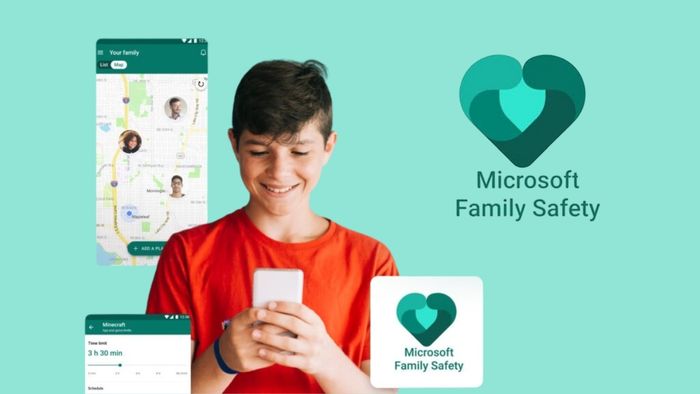 Ứng dụng dành cho trẻ em Microsoft Family Safety