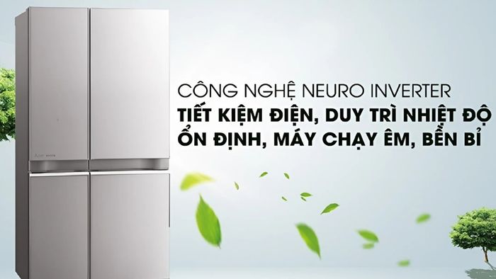 Tủ lạnh tiết kiệm điện Mitsubishi Electric