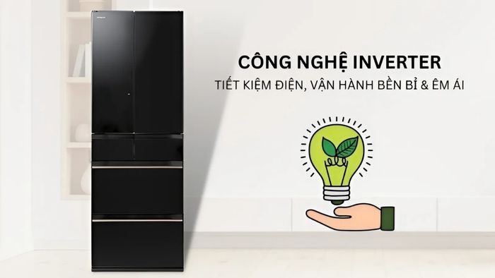 Tủ lạnh tiết kiệm điện của Hitachi