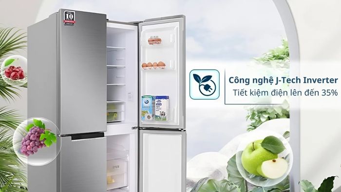 Tủ lạnh tiết kiệm điện của Sharp