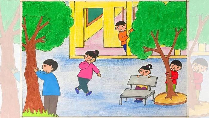 Vẽ tranh về tình bạn chân thành và đầy cảm xúc.