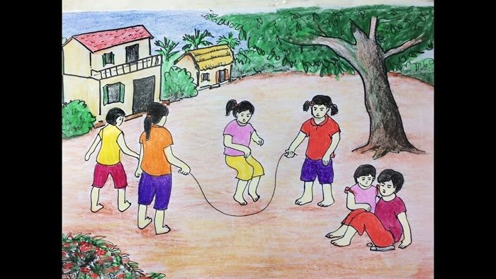 Vẽ tranh về tình bạn độc đáo, khác biệt và ấn tượng.