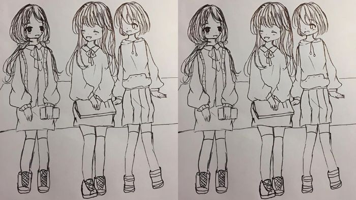 Vẽ tranh về tình bạn tự nhiên, không gượng ép.