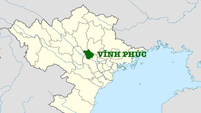 Vị trí địa lý của Vĩnh Phúc