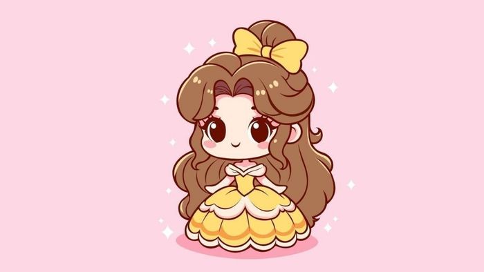 Vẽ chibi với những nét ngộ nghĩnh và đáng yêu.