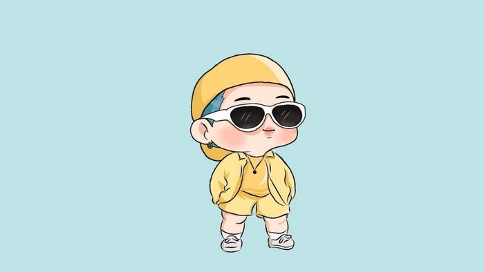 Vẽ chibi với những nét vẽ sắc nét và tinh tế.