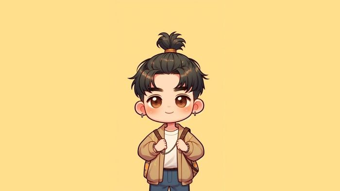 Vẽ chibi mang vẻ trong trẻo, tinh khôi.