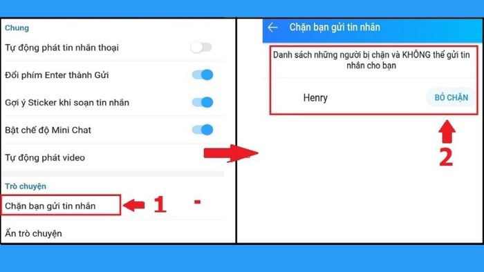 Kiểm tra xem bạn và người kia có chặn lẫn nhau - bước 3