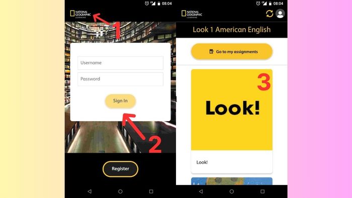 hướng dẫn đăng nhập Spark trên điện thoại hệ điều hành Android