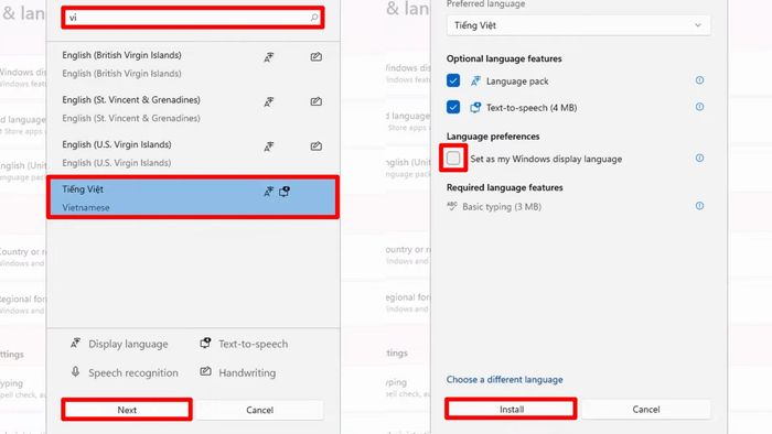 Hướng dẫn thay đổi cài đặt ngôn ngữ hệ thống trên Windows - bước 4