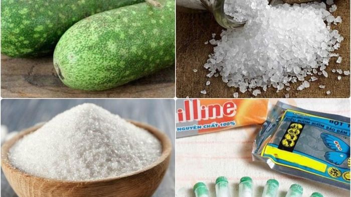 Nguyên liệu để làm mứt bí đơn giản