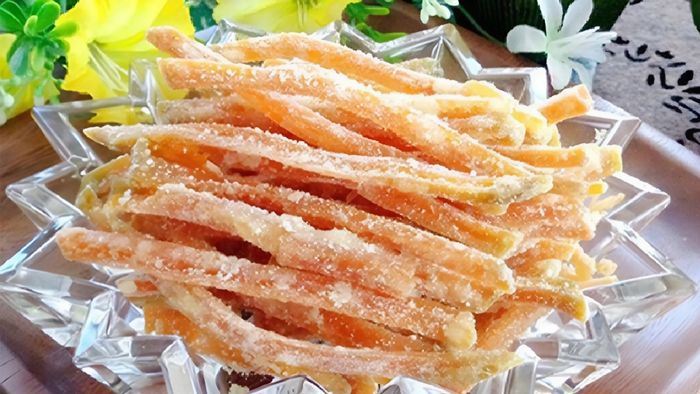 Cách bảo quản mứt bí không bị chảy nước.