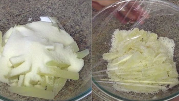 Hướng dẫn thực hiện mứt bí đơn giản - bước 4