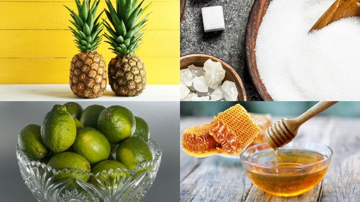 Nguyên liệu cần có để thực hiện cách làm mứt thơm ăn bánh mì