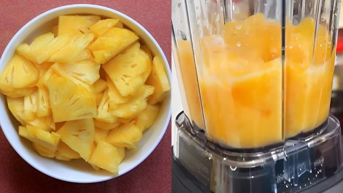 Hướng dẫn thực hiện cách làm mứt thơm ăn bánh mì từ bước 1