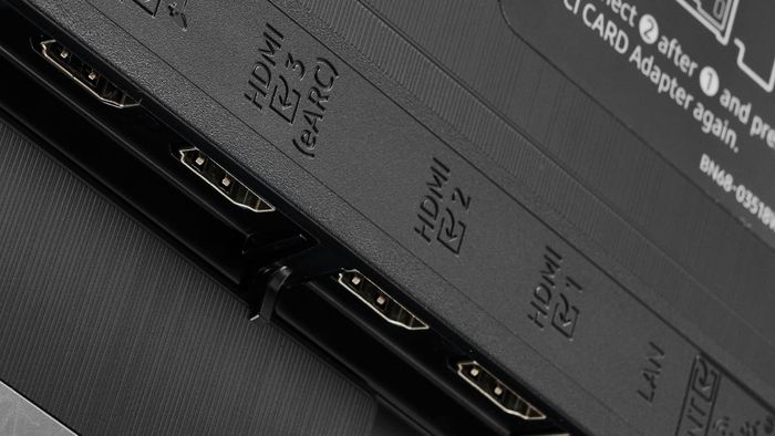 Các cổng HDMI trên tivi Samsung