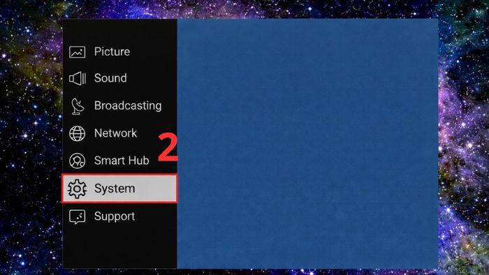 Cách mở HDMI trên tivi Samsung 2015 – bước 2