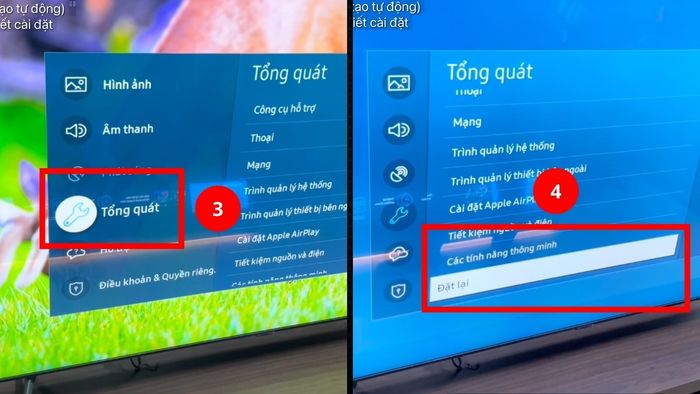 Hướng dẫn sử dụng remote Samsung để tìm kiếm bằng giọng nói – Bước 1 tiếp theo