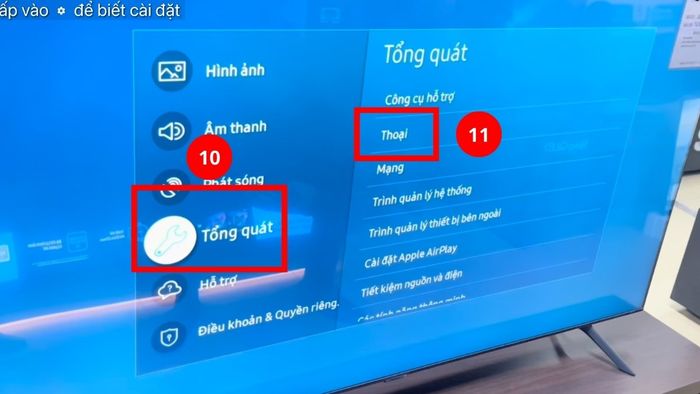 Hướng dẫn sử dụng remote Samsung để tìm kiếm bằng giọng nói – Bước 3