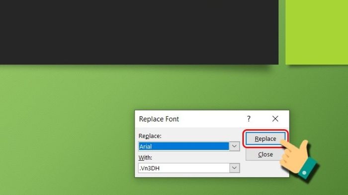 Sửa lỗi font chữ không đồng nhất - bước 3