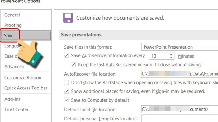 Cách khắc phục lỗi font chữ trong PowerPoint khi tải về - Bước 2